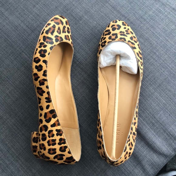 J. Crew Shoes J Crew Leopard Print Shoes Poshmark